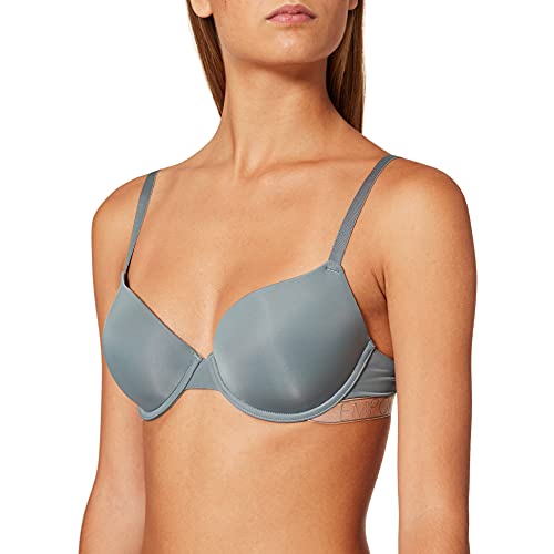 Emporio Armani Underwear Womens Contour Iconic Microfiber Bra, PowderBlue, 34D von Emporio Armani