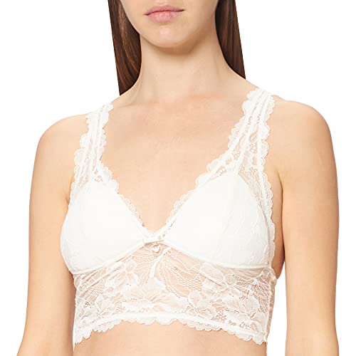 Emporio Armani Underwear Womens Eternal Lace Padded Bra, Snow, L von Emporio Armani