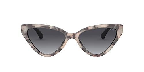 Emporio Armani Unisex 0EA4136 Sonnenbrille, Grey Havana/Grey Shaded, 55/18/140 von Emporio Armani