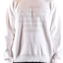 Emporio Armani Weiße Strickbekleidung Für Männer von Emporio Armani