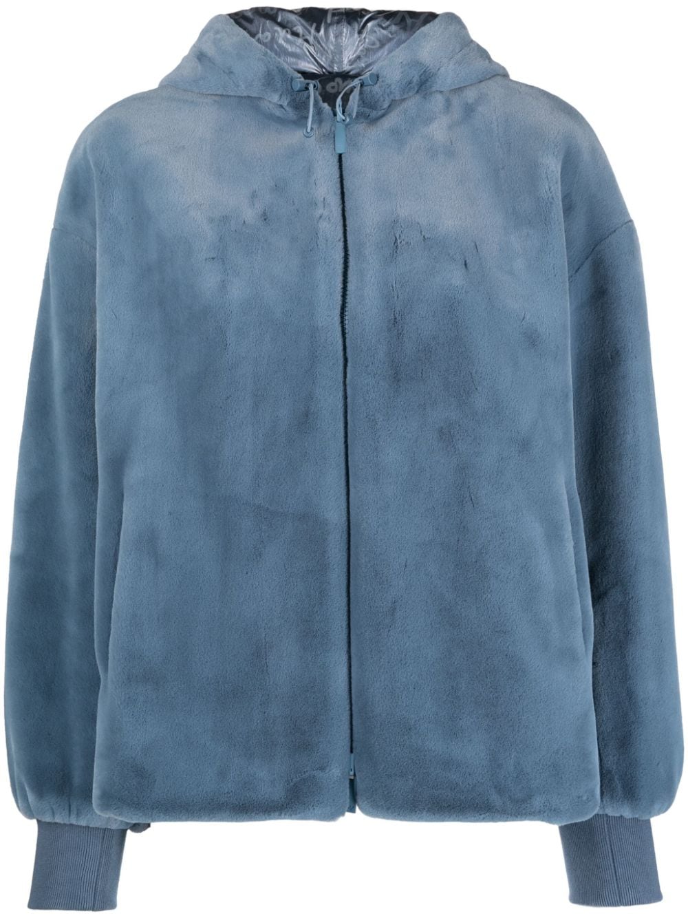 Emporio Armani Wendbare Faux-Fur-Jacke - Blau von Emporio Armani