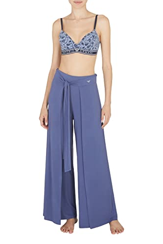 Emporio Armani Women's Fluid Viscose Pants, Denim, XS von Emporio Armani