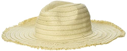 Emporio Armani Women's Hat Embroidery Logo Hat, Natural, 57 von Emporio Armani