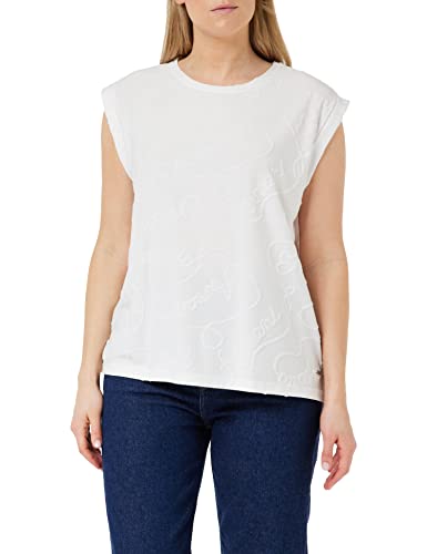Emporio Armani Women's Logomania Tank, White, L von Emporio Armani