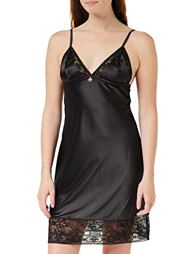 Emporio Armani Women's Nightgown Petticoat, Black, L von Emporio Armani