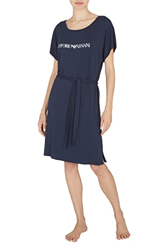 Emporio Armani Women's Stretch Viscose Short Dress, Marine, XS von Emporio Armani