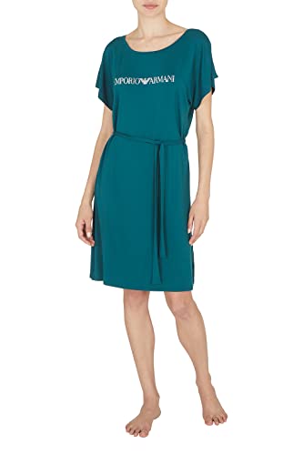 Emporio Armani Women's Stretch Viscose Short Dress, Tropical Green, M von Emporio Armani