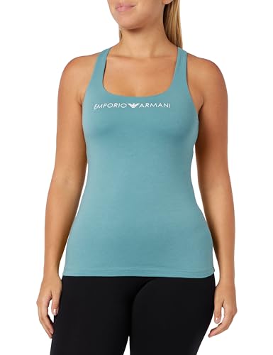 Emporio Armani Women's Tank Iconic Logoband, Arctic, X-Small von Emporio Armani