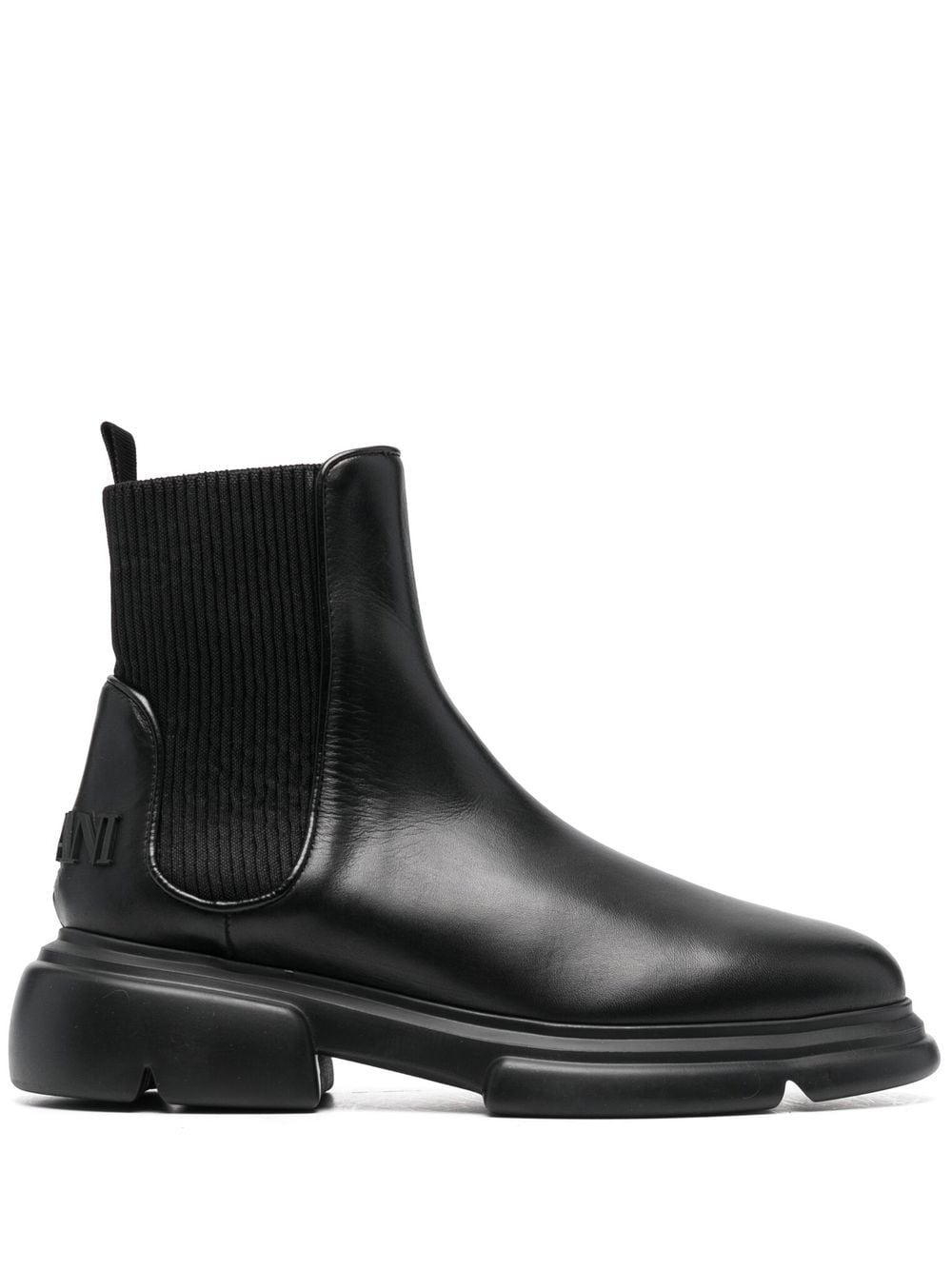 Emporio Armani Klassische Chelsea-Boots - Schwarz von Emporio Armani