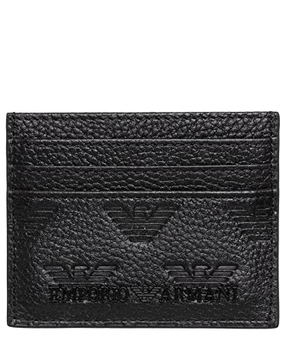 Emporio Armani herren Kreditkartenetui black von Emporio Armani