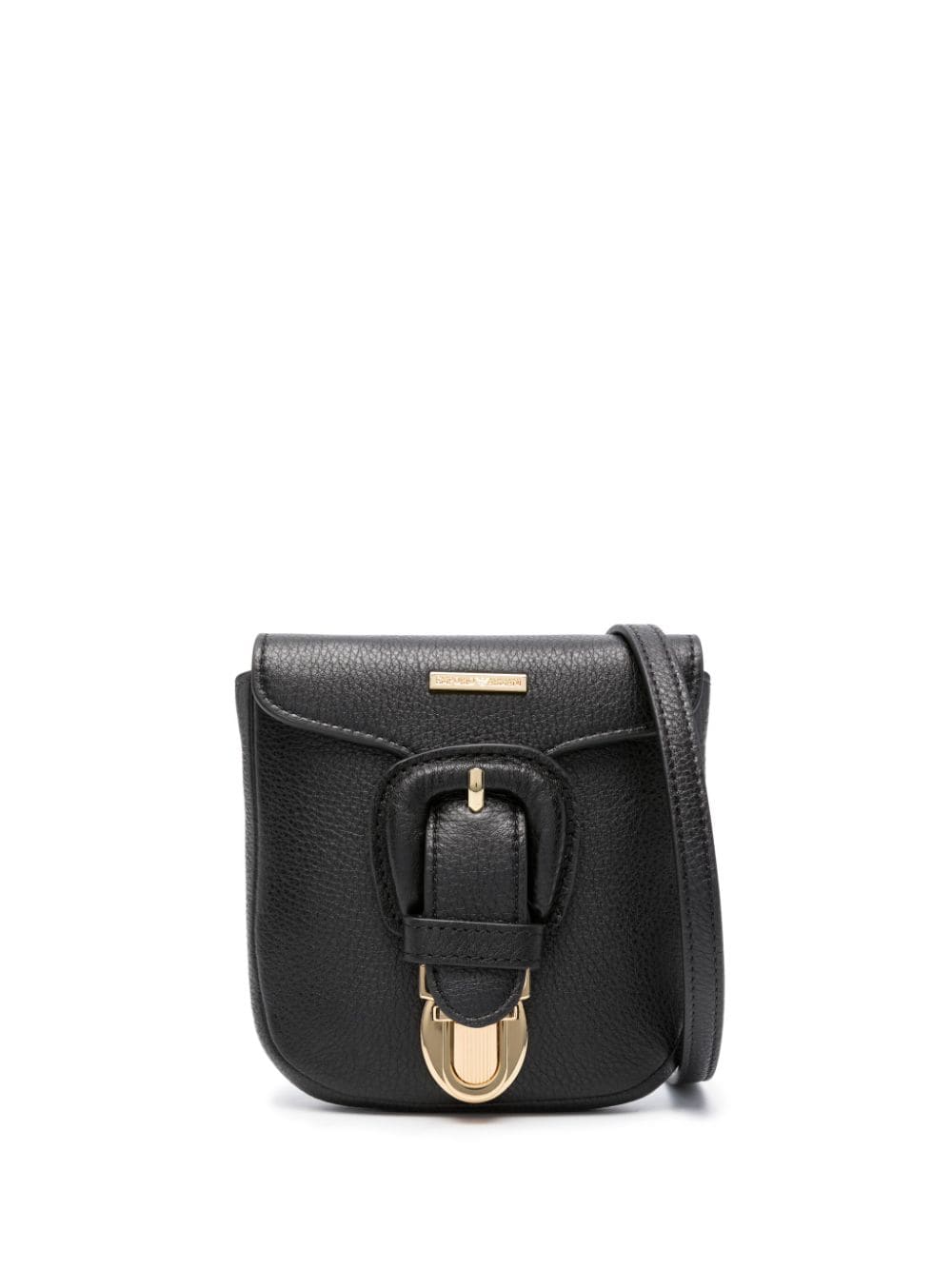 Emporio Armani Gürteltasche mit Logo-Schild - Schwarz von Emporio Armani