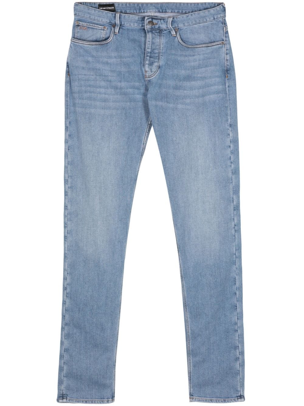 Emporio Armani Tief sitzende Slim-Fit-Jeans - Blau von Emporio Armani