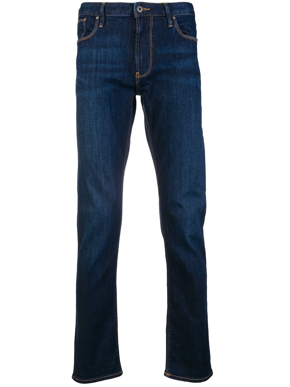 Emporio Armani Jeans mit geradem Bein - Blau von Emporio Armani