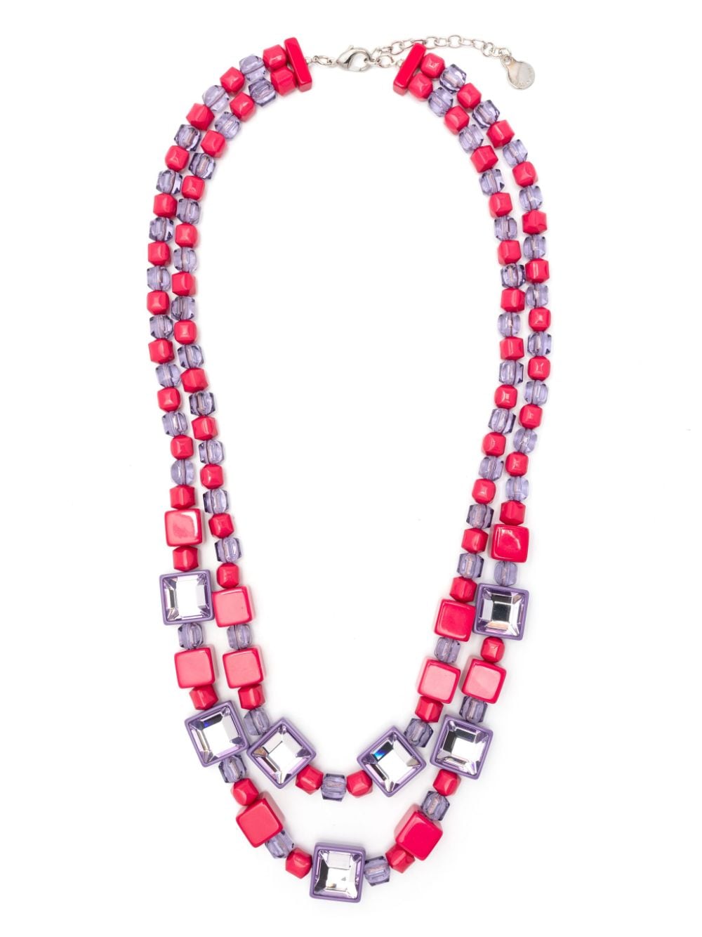 Emporio Armani Zweifarbige Halskette - Rosa von Emporio Armani