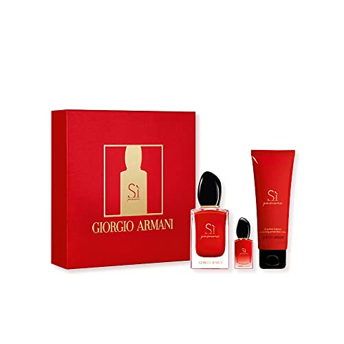 Emporio Armani Giorgio Si Passione Eau de Parfum 2020 Geschenkset, enthält 50 ml EDP, 75 ml Body Lotion & 7 ml Miniatur von Emporio Armani