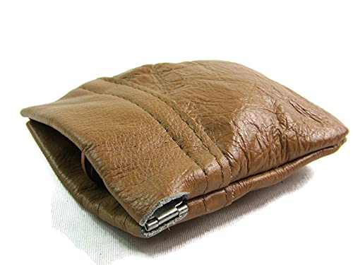 HERREN DAMEN HELLBRAUNES LEDER MÜNZBEUTEL GELDBÖRSE HERREN DAMEN HELLBRAUNES LEDER MÜNZBEUTEL GELDBÖRSE von Emporium Leather