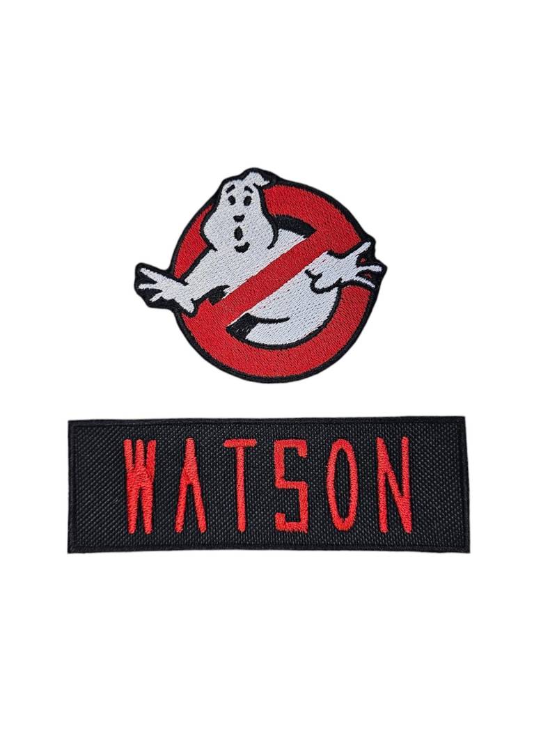 Ghostbusters Eisen Auf See Patch Badge Aufnäher Motiv Bestickt Aus Aufnähen von EmbroideredPatchUK