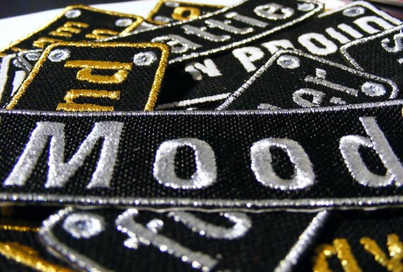Personalisierung Patch Abzeichen Eisen-Aufnäher 1x Aufnäher/Patch Gestickt von EmbroideredPatchUK