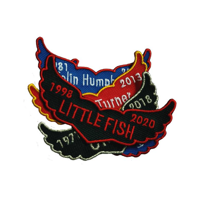 Personalisierung Patch Abzeichen Eisen-Aufnäher 1x Aufnäher/Patch Gestickt von EmbroideredPatchUK