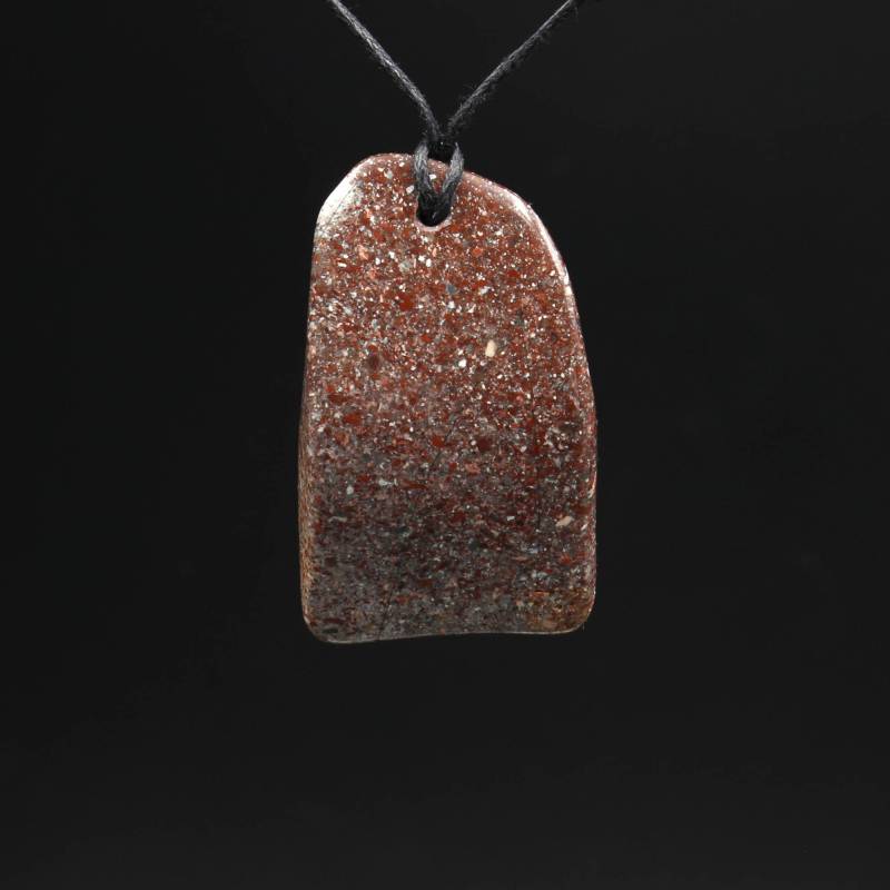 Roter Jaspis Anhänger von EmporiumOrnamentum