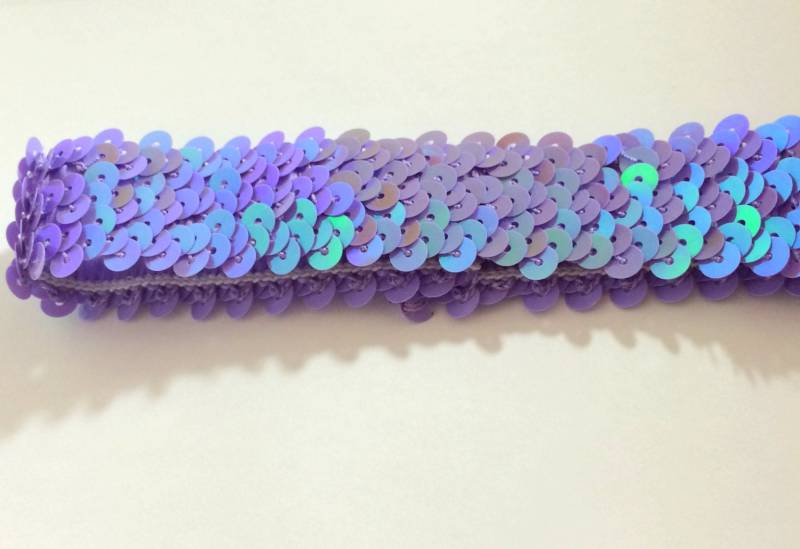 Lavendel 25 cm Stretch Pailletten Stirnband Team Softball Basketball Beachvolleyball Bahn Lavendel 25 cm Stretch Pailletten Stirnband Team Softball Basketball Beachvolleyball Bahn von EmpowerFuturewave