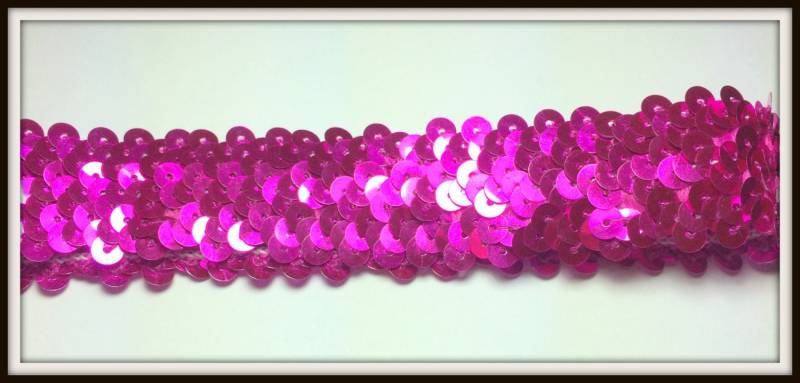 Pink 25mm Stretch Pailletten Stirnband Team Softball Basketball Beachvolleyball Bahn Pink 25mm Stretch Pailletten Stirnband Team Softball Basketball Beachvolleyball Bahn von EmpowerFuturewave