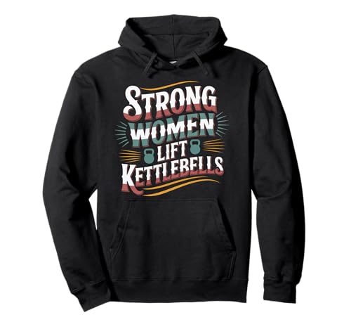 Strong Women Lift Kettlebells Female Workout Gym ------ Pullover Hoodie Strong Women Lift Kettlebells Female Workout Gym ------ Pullover Hoodie von Empowered Gym Exercise