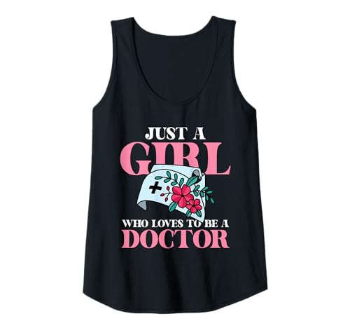 Damen Nur ein Mädchen, das es liebt, Ärztin zu werden Tank Top von Empowered Women Medical Heroes Inspiring