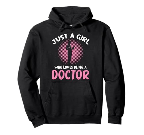 Nur ein Mädchen, das es liebt, Ärztin zu sein Pullover Hoodie von Empowered Women Medical Heroes Inspiring