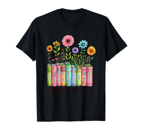 Text zur Stärkung der Frauen aus der Bibel T-Shirt von Empowering Biblical Women Inspirational