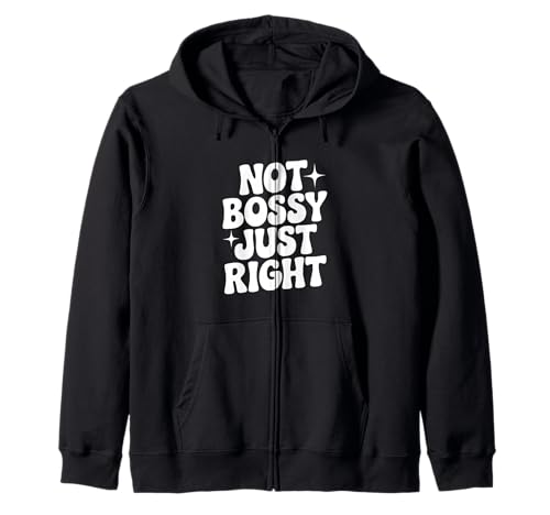 Nicht herrisch, genau richtig lustig für Starke Frauen Kapuzenjacke Nicht herrisch, genau richtig lustig für Starke Frauen Kapuzenjacke von Empowerment Apparel for Confident Women and Girls