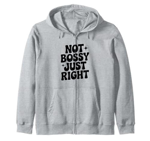 Nicht herrisch, genau richtig lustig für Starke Frauen Kapuzenjacke Nicht herrisch, genau richtig lustig für Starke Frauen Kapuzenjacke von Empowerment Apparel for Confident Women and Girls