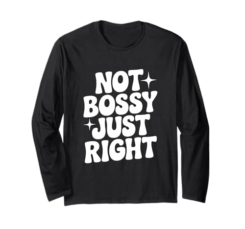 Nicht herrisch, genau richtig lustig für Starke Frauen Langarmshirt Nicht herrisch, genau richtig lustig für Starke Frauen Langarmshirt von Empowerment Apparel for Confident Women and Girls