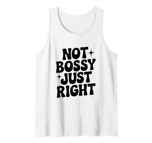 Nicht herrisch, genau richtig lustig für Starke Frauen Tank Top Nicht herrisch, genau richtig lustig für Starke Frauen Tank Top von Empowerment Apparel for Confident Women and Girls