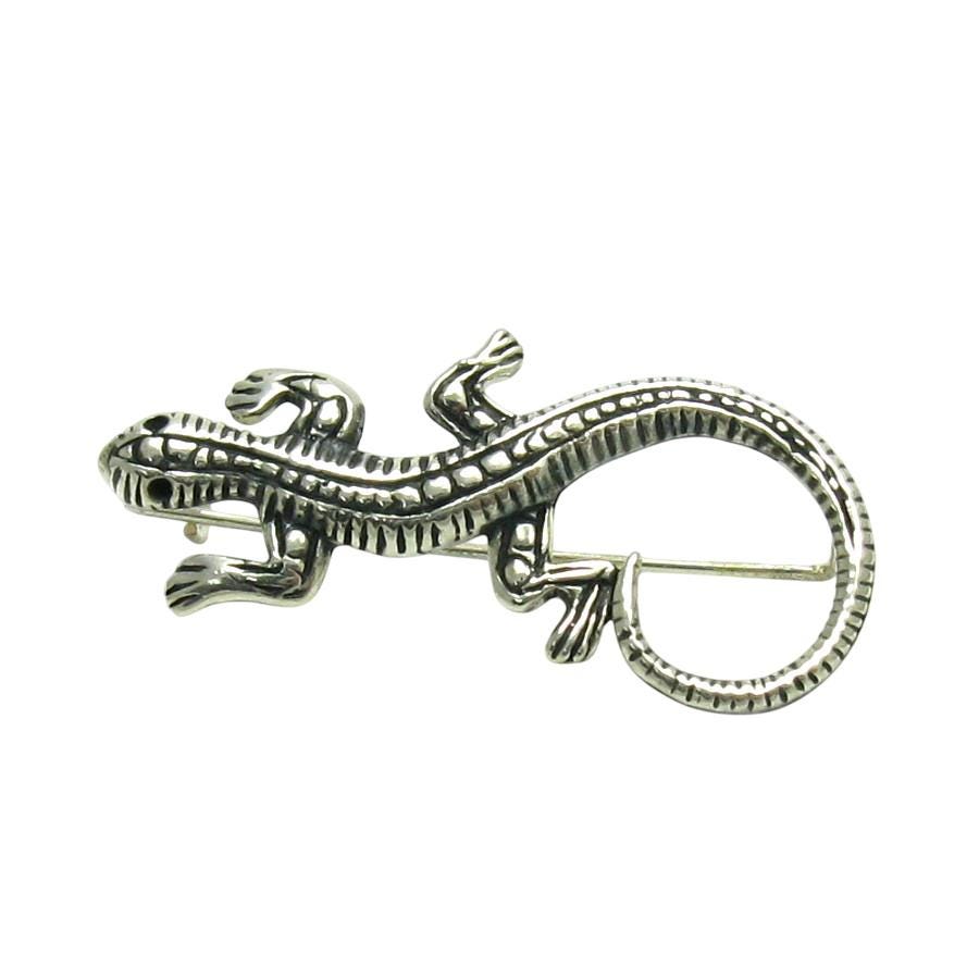 925 Silber Brosche A000038 Salamander von EmpressSilver
