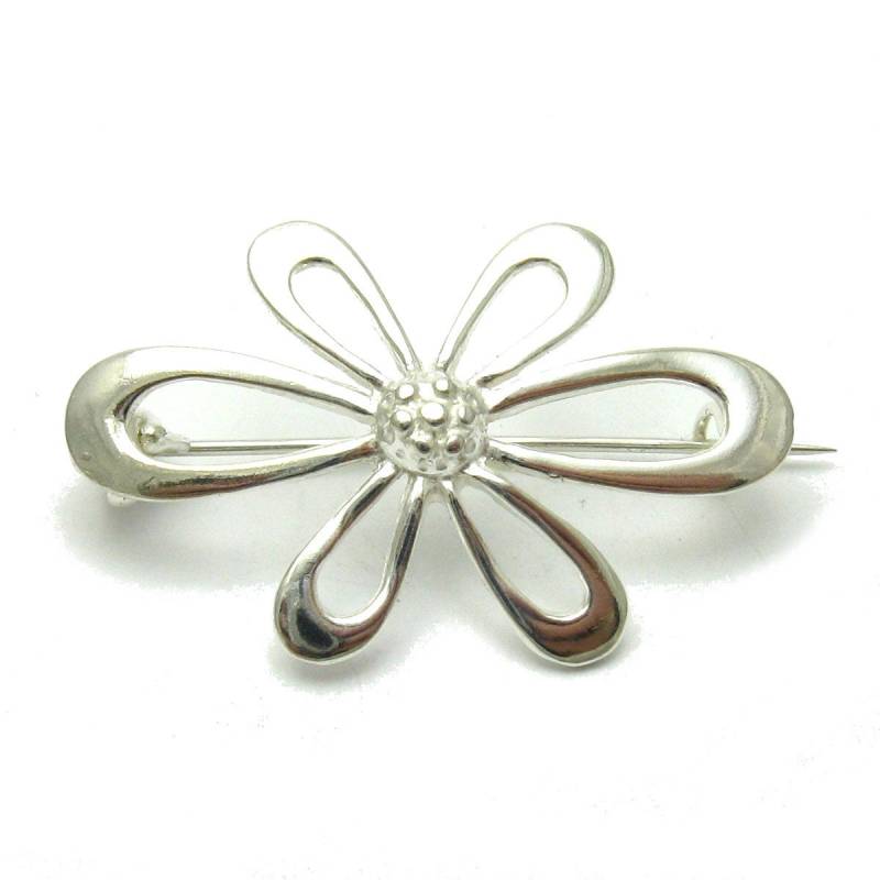 925 Silber Brosche A000068 Blume 925 Silber Brosche A000068 Blume von EmpressSilver