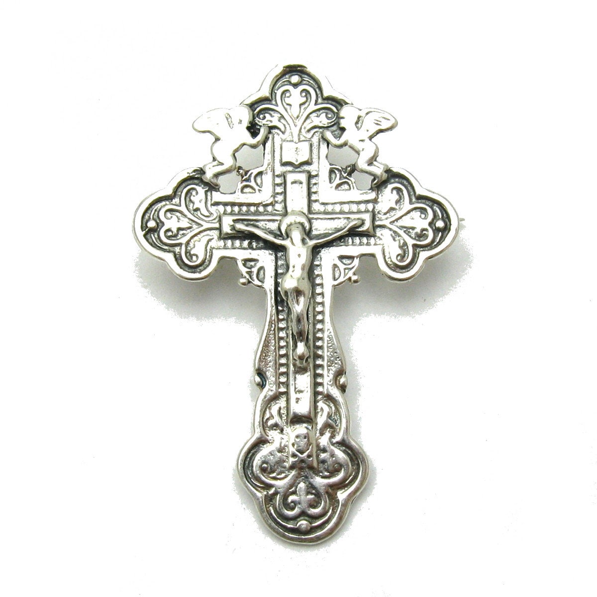 925 Silber Brosche A000086 Kreuz von EmpressSilver