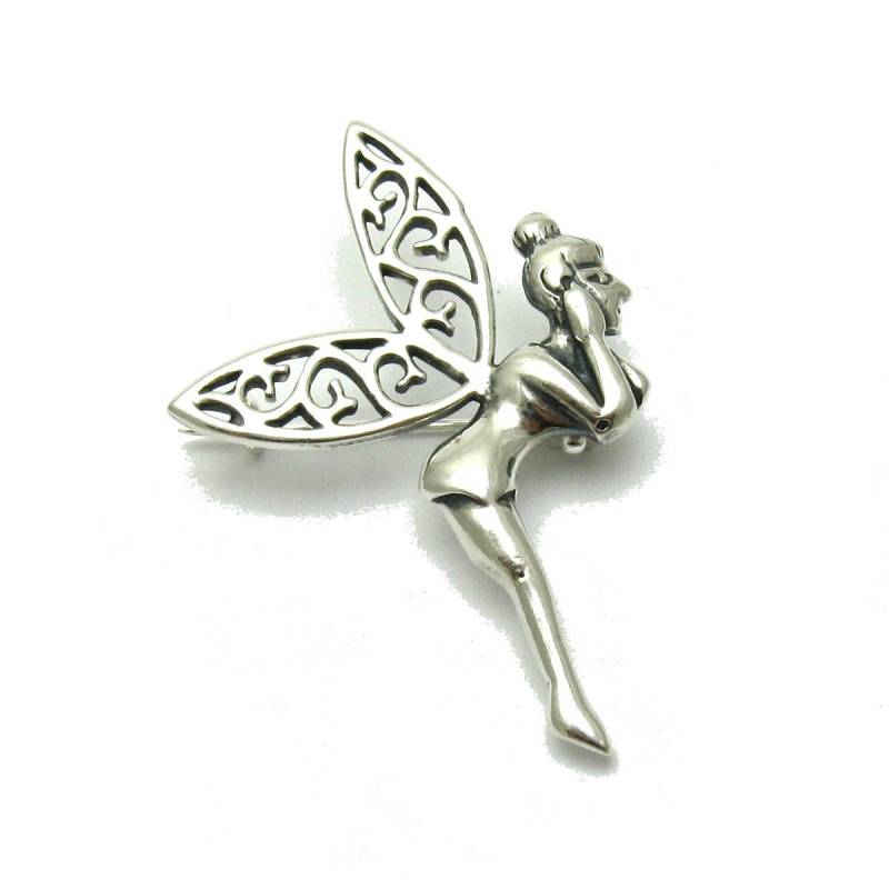 925 Silber Brosche A000090 Fee von EmpressSilver