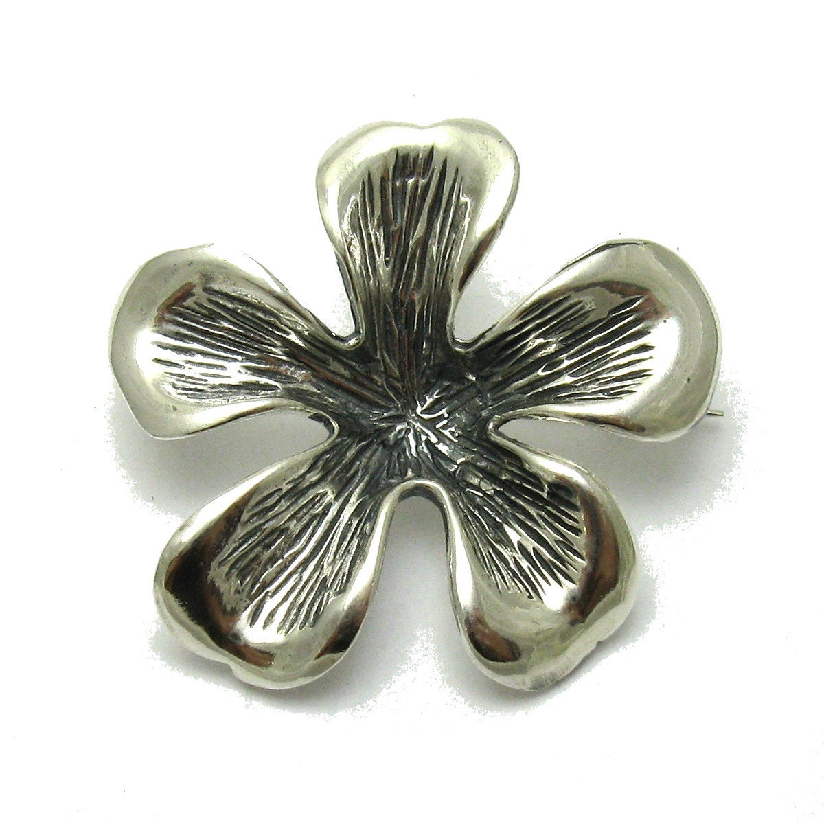 925 Silber Brosche A000104 Blume von EmpressSilver