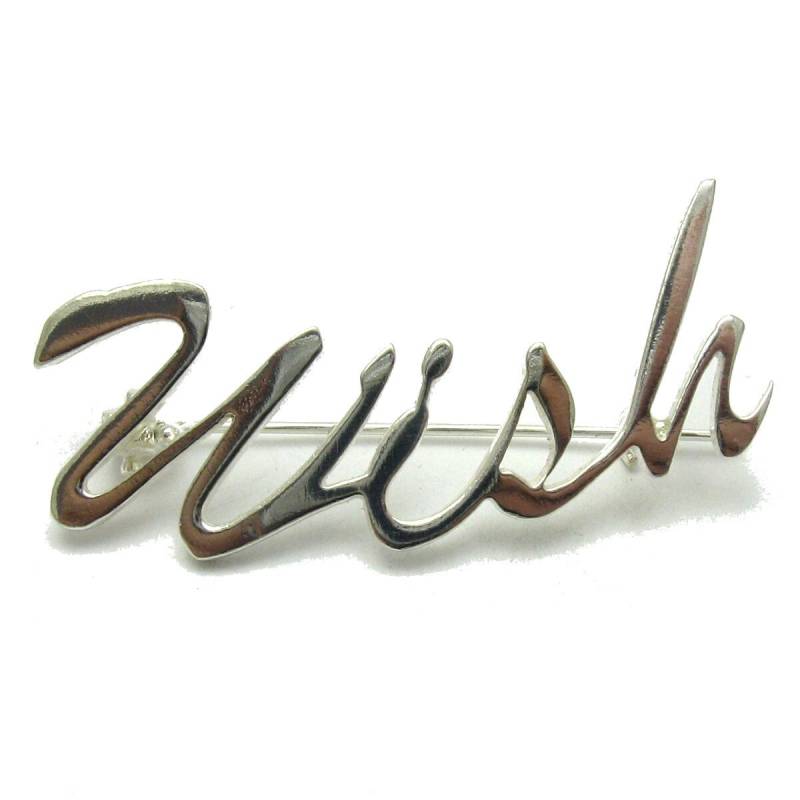 925 Silber Brosche A000117 Wish von EmpressSilver