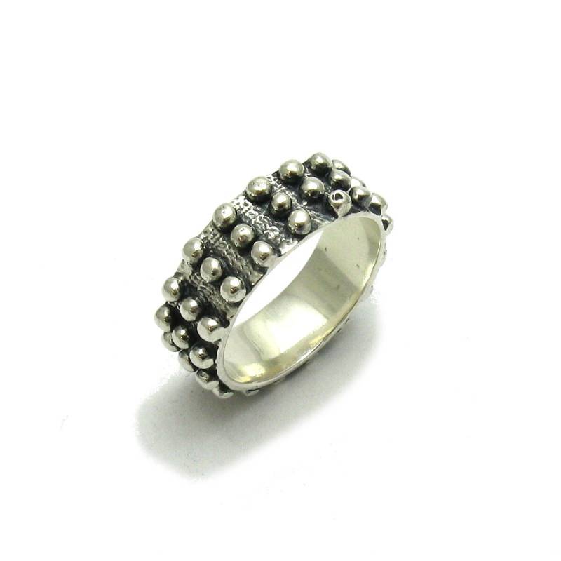 925 Silber Ring Band R001632 von EmpressSilver