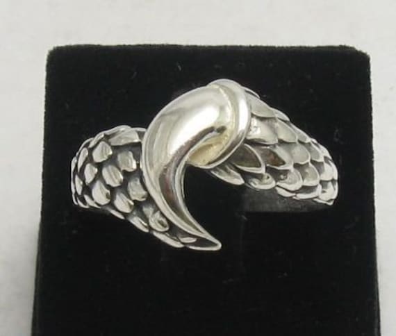 925 Silber Ring R000236 Drache Claw von EmpressSilver