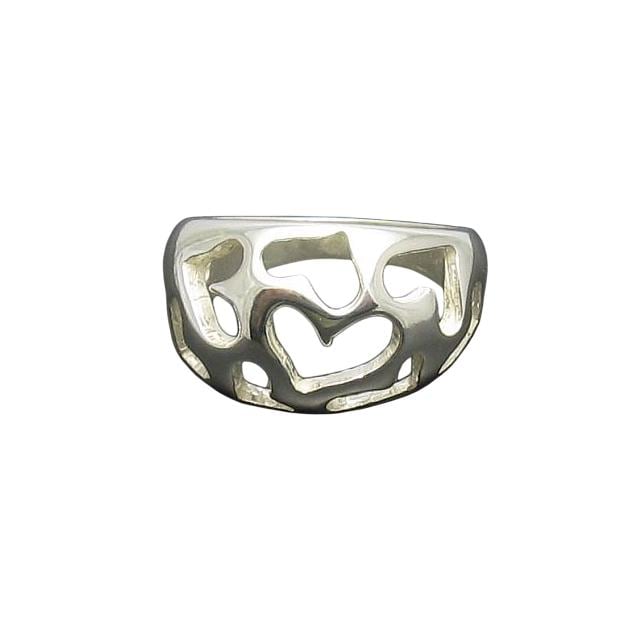 925 Silber Ring R000404 Herz von EmpressSilver