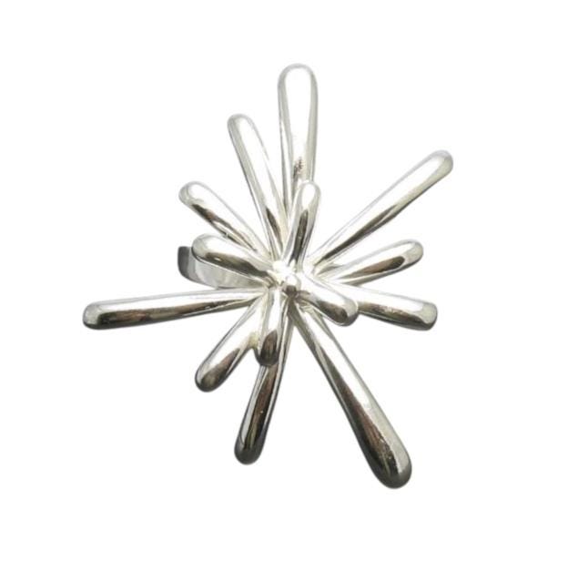 925 Silber Ring R000591 Blume von EmpressSilver