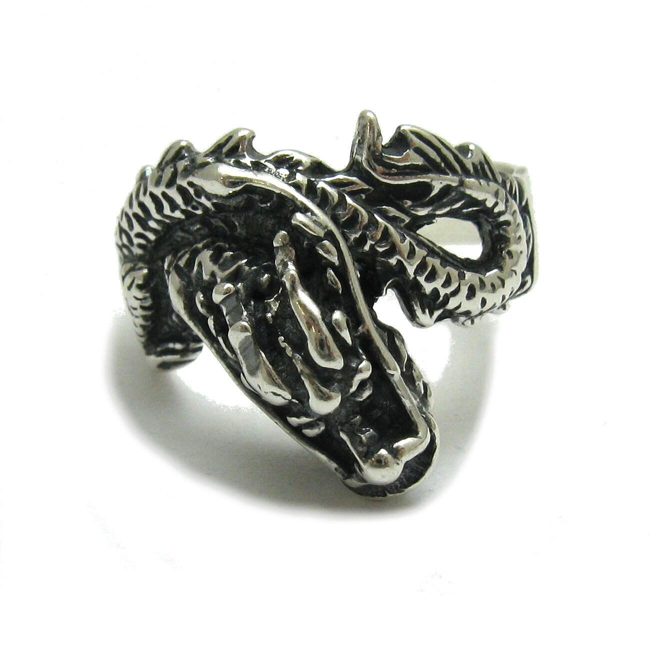 925 Silber Ring R000784 Drachen von EmpressSilver