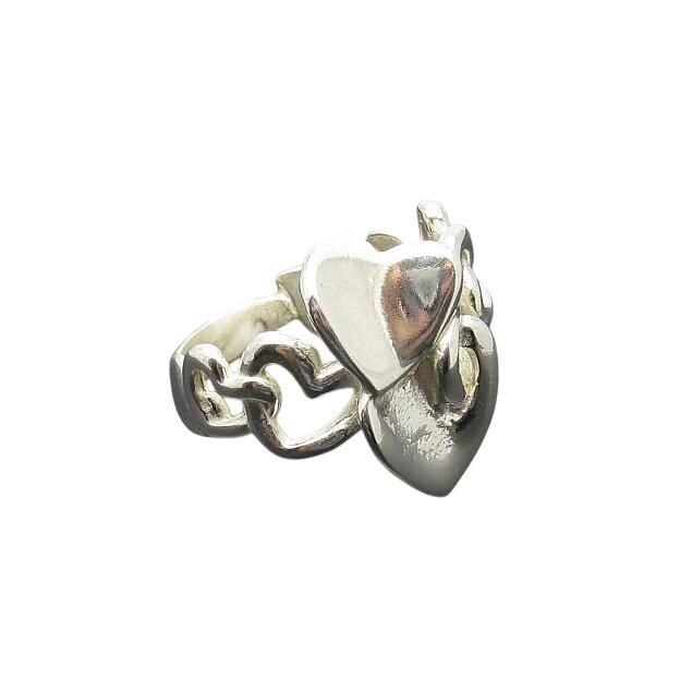 925 Silber Ring R000885 Herz von EmpressSilver