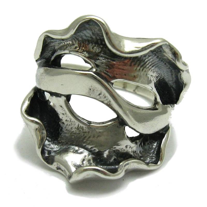 925 Silber Ring R001059 Oxidierte von EmpressSilver