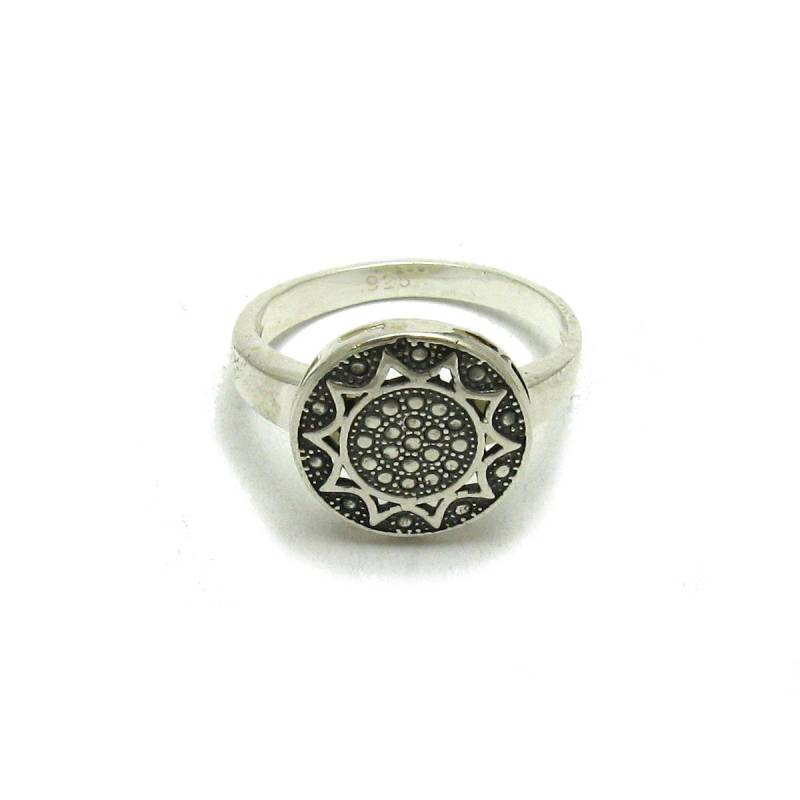 925 Silber Ring R001633 Sonne von EmpressSilver