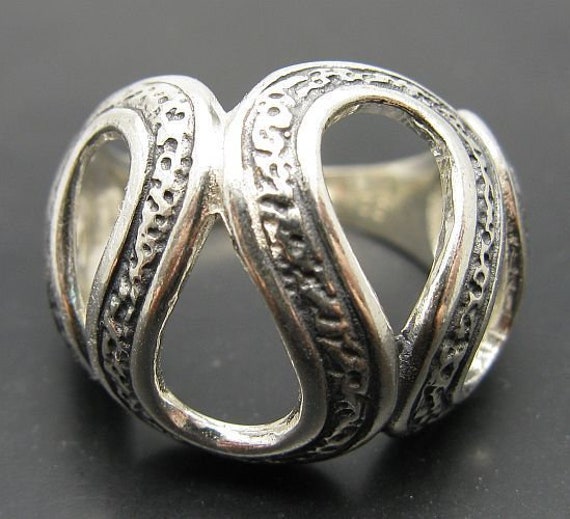 925 Silber Ring Schlange R001017 Empress von EmpressSilver