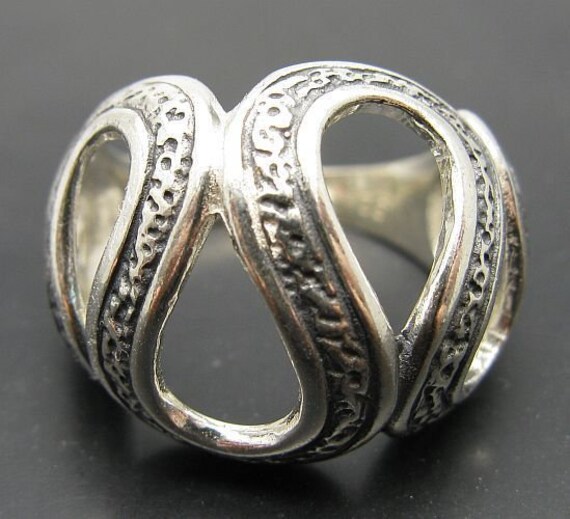 925 Silber Ring Schlange R001017 Empress von EmpressSilver